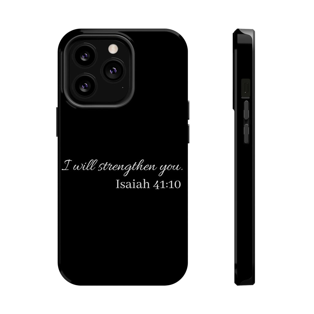 Biblical Isaiah 41:10 Magnetic Impact-Resistant Phone Case — 'I Will Strengthen You'