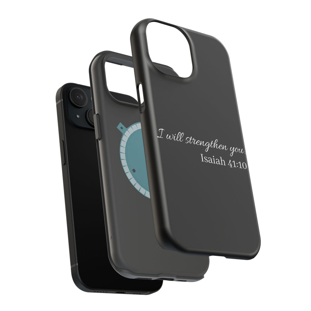Biblical Isaiah 41:10 Magnetic Impact-Resistant Phone Case — 'I Will Strengthen You'
