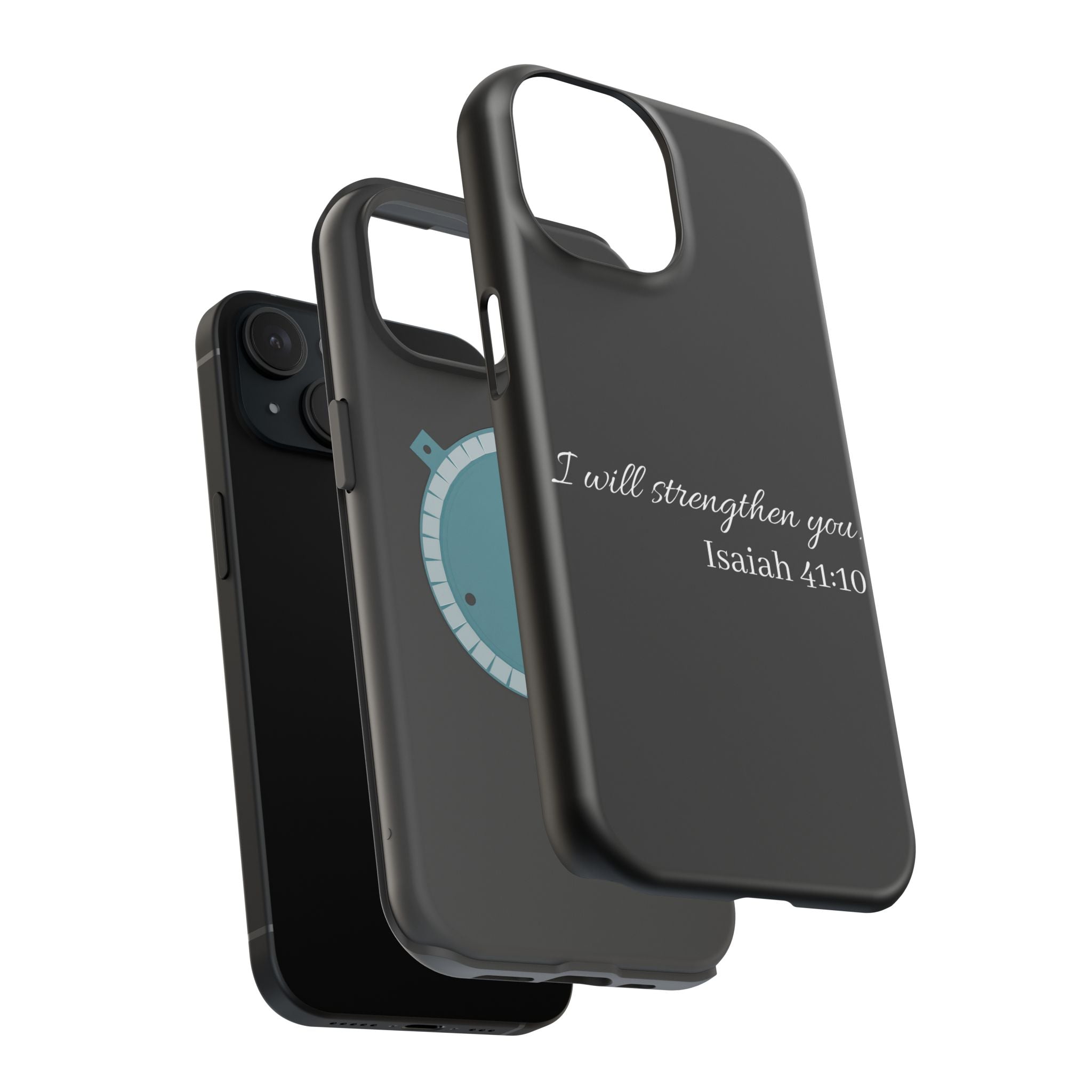 Biblical Isaiah 41:10 Magnetic Impact-Resistant Phone Case — 'I Will Strengthen You'